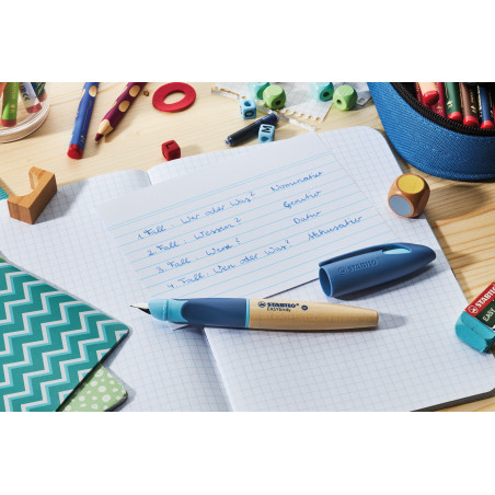 Füller EASYbirdy Timber, A rechts blau