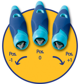 Füller EASYbirdy Pastel, A links blau/hellblau