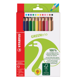 Farbstiftetui GREENtrio 12er