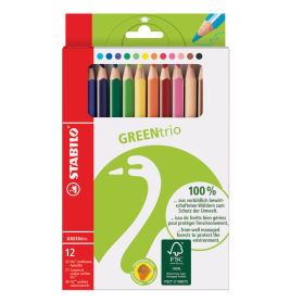 Farbstiftetui GREENtrio 12er