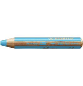 Aquarellbuntstift woody 3 in 1 cyanblau