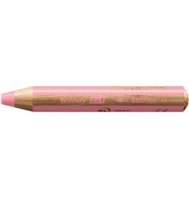 Aquarellbuntstift woody 3 in 1 pastellpink