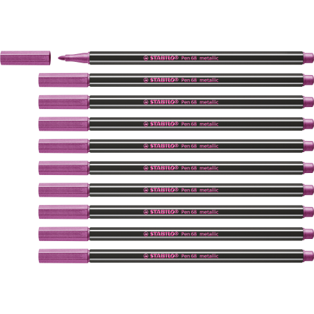 Filzstift Pen 68 metallic rosa