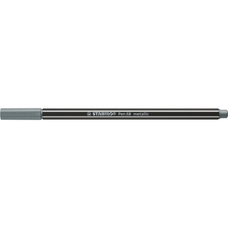 Filzstift Pen 68 metallic silber
