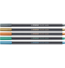 Filzstift Pen 68 metallic silber