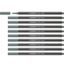Filzstift Pen 68 metallic silber
