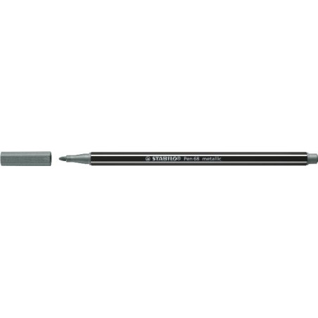 Filzstift Pen 68 metallic silber
