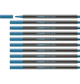 Filzstift Pen 68 metallic blau