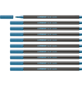 Filzstift Pen 68 metallic blau