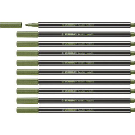 Filzstift Pen 68 metallic hellgrün