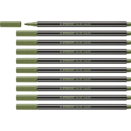 Filzstift Pen 68 metallic hellgrün