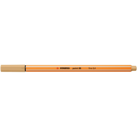 Fineliner point 88 ocker hell