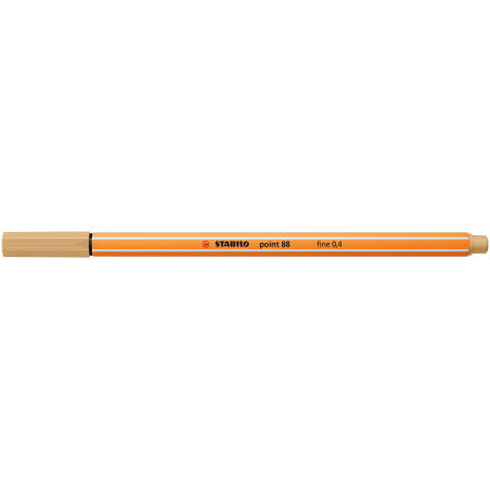 Fineliner point 88 ocker hell