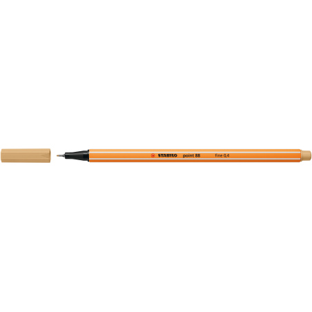 Fineliner point 88 ocker hell