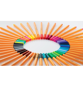 Fineliner point 88 ocker hell