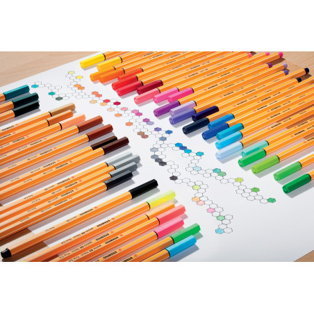 Fineliner point 88 ocker hell