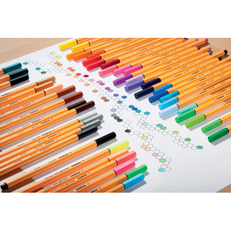Fineliner point 88 ocker hell