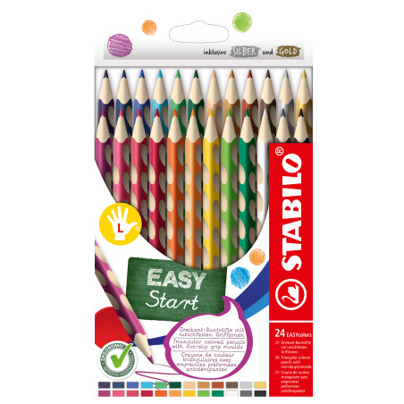 Buntstift EASYcolors links 24er