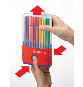 Filzstift Pen 68 ColorParade rot 20er Box