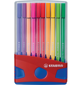 Filzstift Pen 68 ColorParade rot 20er Box