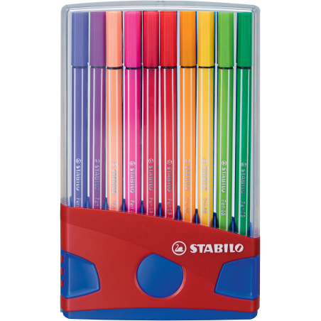 Filzstift Pen 68 ColorParade rot 20er Box