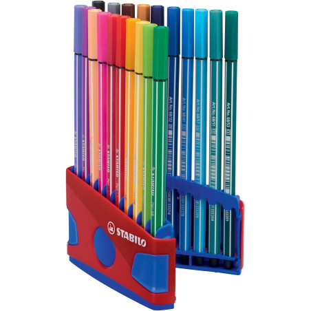 Filzstift Pen 68 ColorParade rot 20er Box