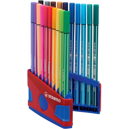 Filzstift Pen 68 ColorParade rot 20er Box