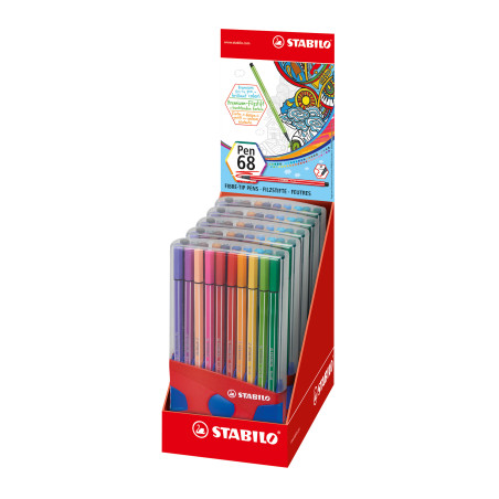Filzstift Pen 68 ColorParade rot 20er Box