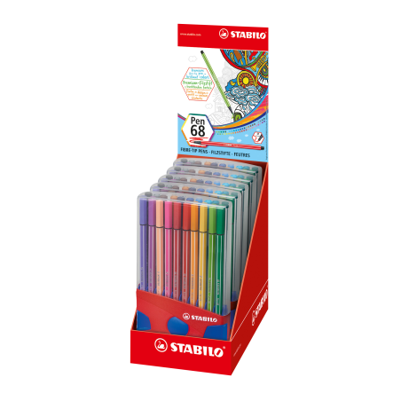 Filzstift Pen 68 ColorParade rot 20er Box