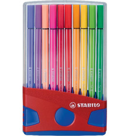 Filzstift Pen 68 ColorParade rot 20er Box