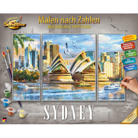 Malen nach Zahlen - Sydney