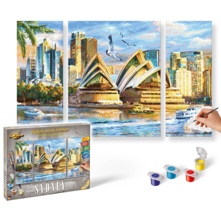 Malen nach Zahlen - Sydney Malen nach Zahlen - Sydney