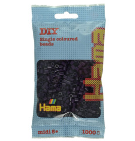 HAMA Perlen Aubergine 1.000 S