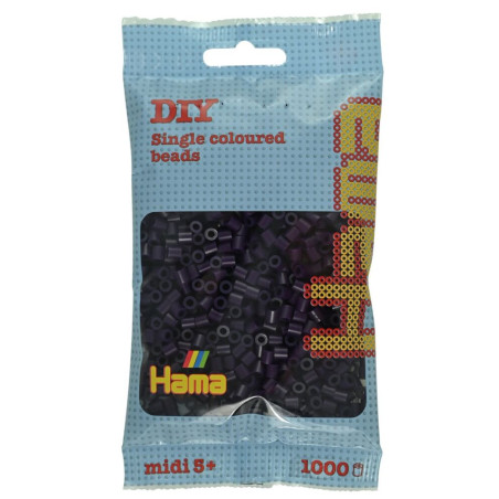 HAMA Perlen Aubergine 1.000 S