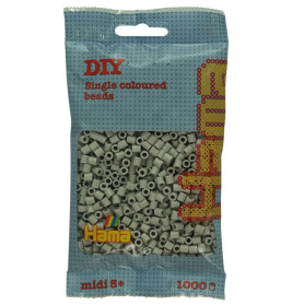 HAMA Perlen Kieselgrau 1000 Stück