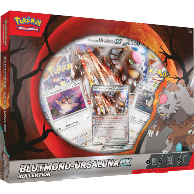 Pokemon EX Box November 2024 Blutmond-Ursaluna