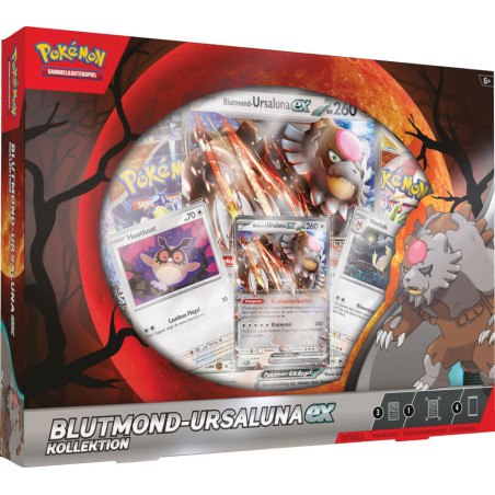 Pokemon EX Box November 2024 Blutmond-Ursaluna