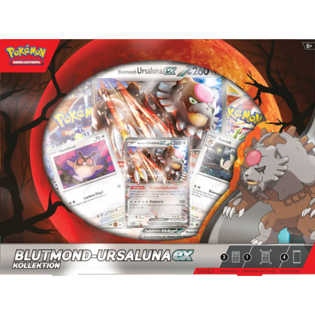 Pokemon EX Box November 2024 Blutmond-Ursaluna