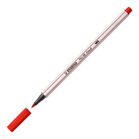 Premium fibre-tip pen with brush tip STABILO® Pen 68 brushPremium-Filzstift mit Pinselspitze STABILO