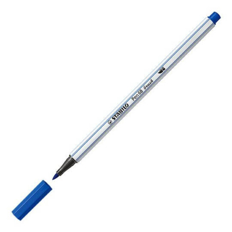 Premium fibre-tip pen with brush tip STABILO® Pen 68 brushPremium-Filzstift mit Pinselspitze STABILO