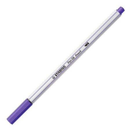 Premium fibre-tip pen with brush tip STABILO® Pen 68 brushPremium-Filzstift mit Pinselspitze STABILO