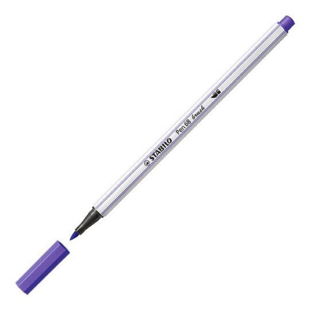 Premium fibre-tip pen with brush tip STABILO® Pen 68 brushPremium-Filzstift mit Pinselspitze STABILO