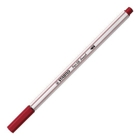 Premium fibre-tip pen with brush tip STABILO® Pen 68 brushPremium-Filzstift mit Pinselspitze STABILO