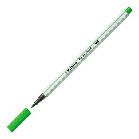 Premium fibre-tip pen with brush tip STABILO® Pen 68 brushPremium-Filzstift mit Pinselspitze STABILO