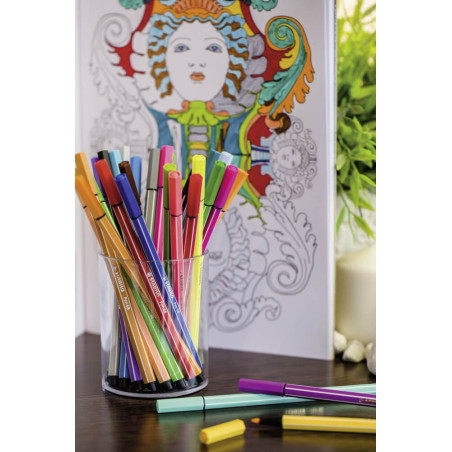 Premium fibre-tip pen STABILO® Pen 68 walletPremium-Filzstift STABILO® Pen 68 Etui