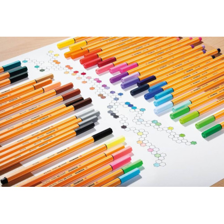 Fineliner STABILO® point 88®STABILO point 88 zitronengelb