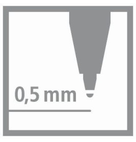 Rollerball STABILO® pointVisco®STABILO pointVisco schwarz Rollerball