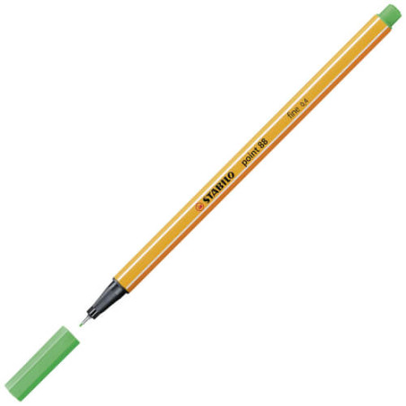 Fineliner STABILO® point 88®STABILO point 88 smaragdgrün hell