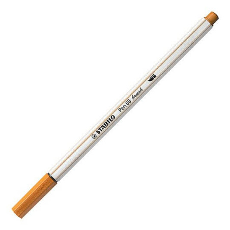 Premium fibre-tip pen with brush tip STABILO® Pen 68 brushPremium-Filzstift mit Pinselspitze STABILO