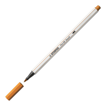 Premium fibre-tip pen with brush tip STABILO® Pen 68 brushPremium-Filzstift mit Pinselspitze STABILO